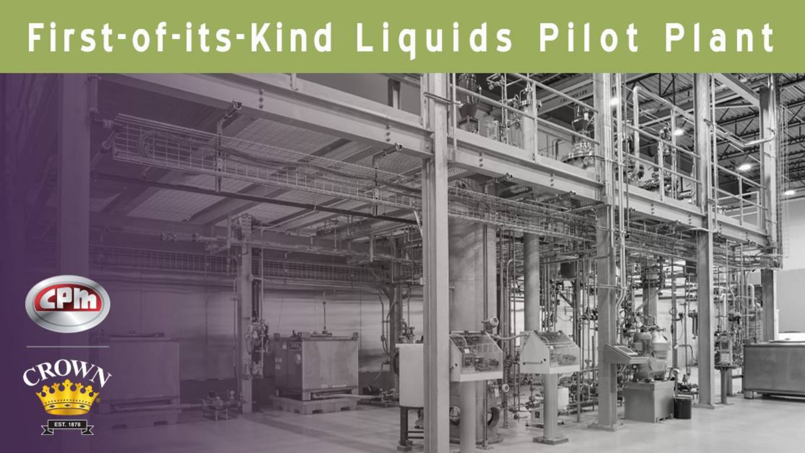 New Liquids Pilot Plant Inside Global Innovation Center