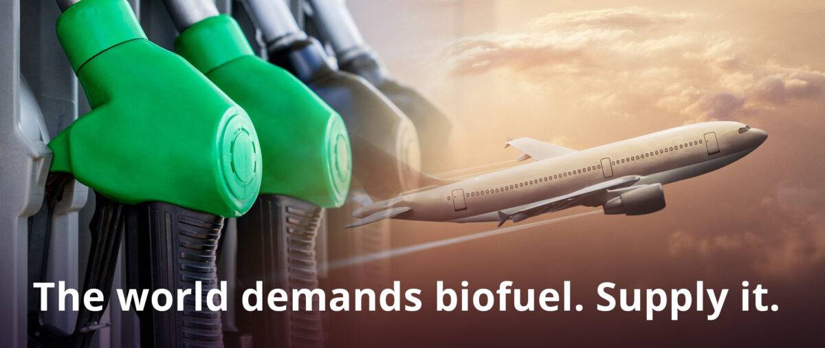 The world demands biofuel. Supply It.